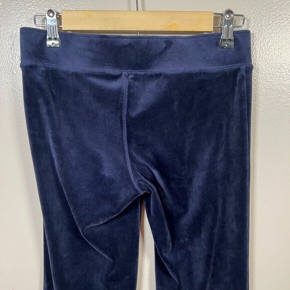 Lilly Pulitzer Jordynne Velour Pant Size XS True Navy Preppy Comfy Lounge Travel - Picture 9 of 11